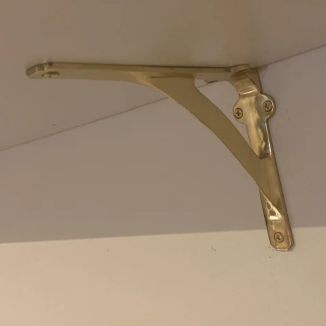 Brass Classic Shelf Bracket