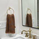 Brass Polished Towel Ring