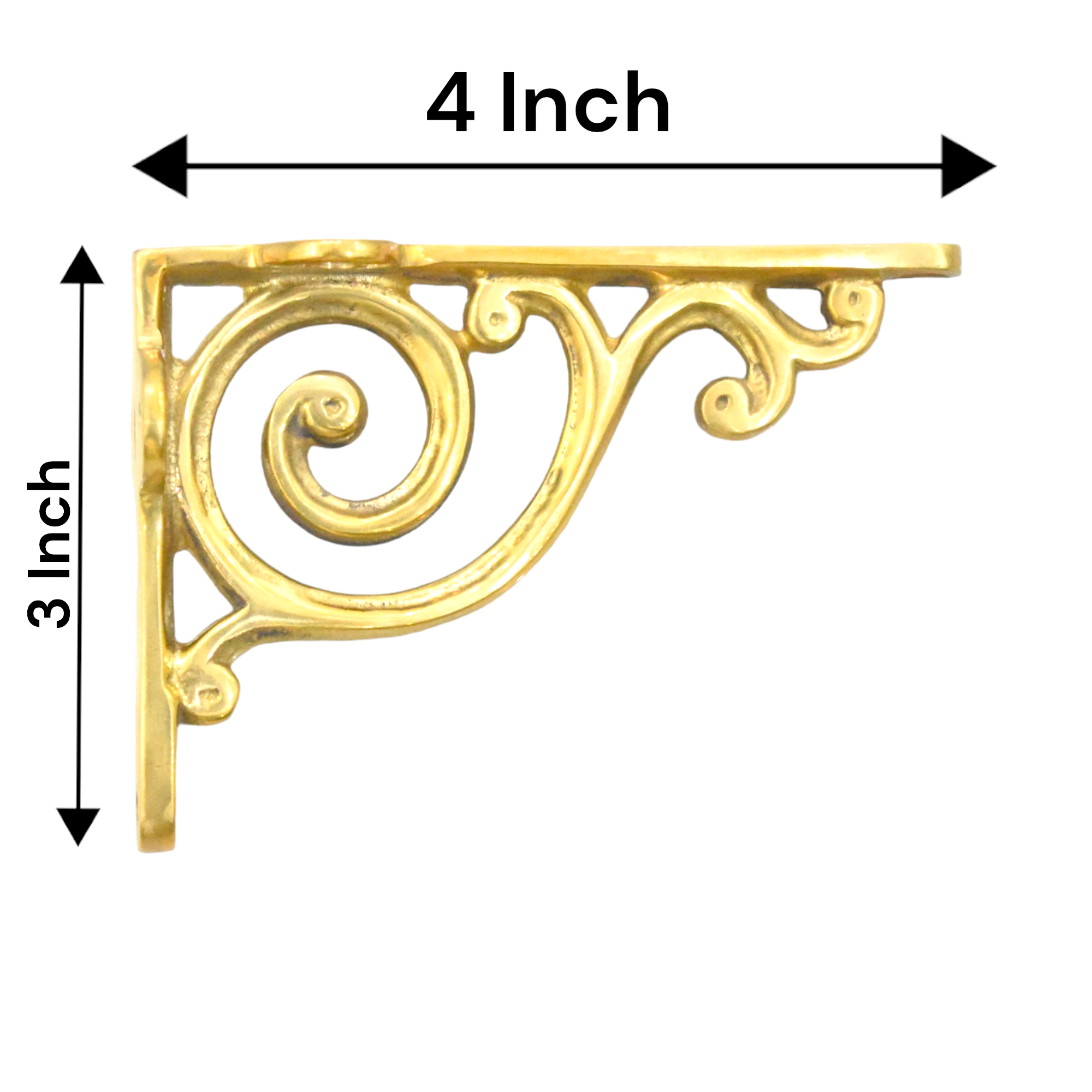 Swirl Shelf Bracket