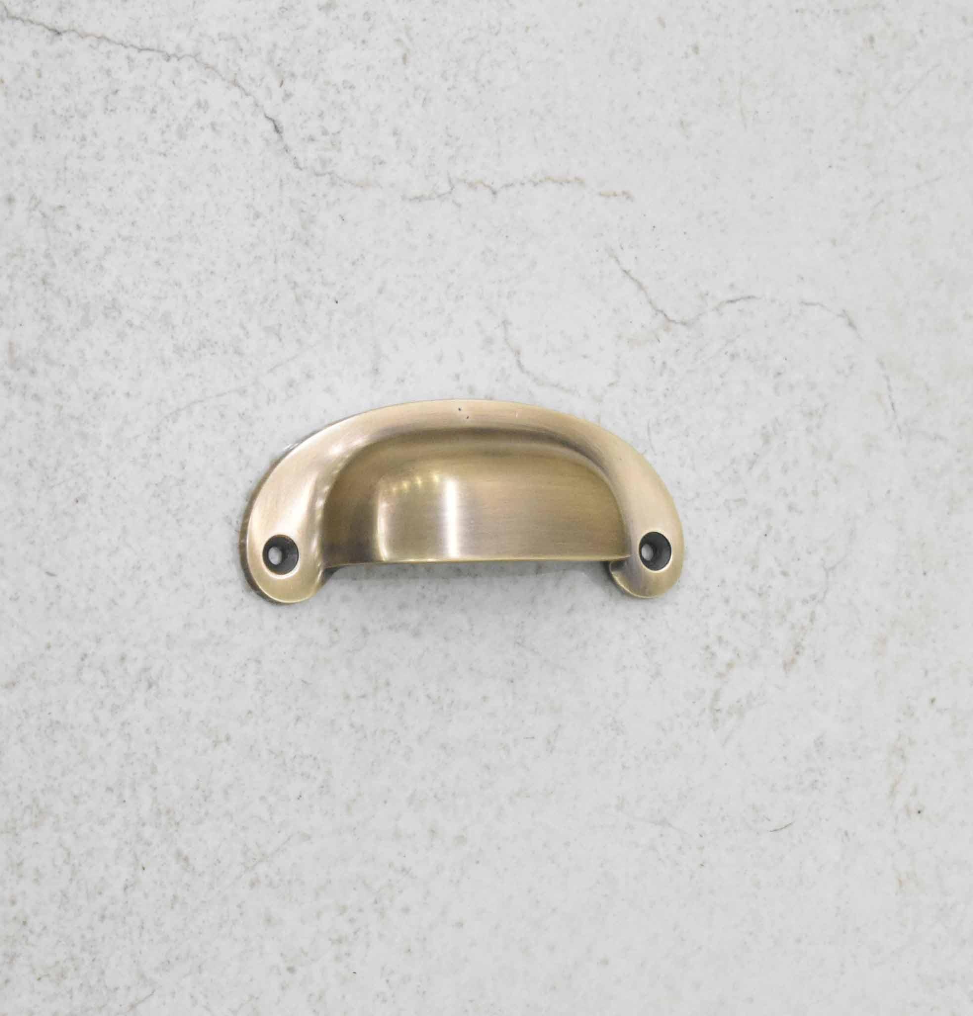 Victorian Bin Pulls - Antique Brass - Stylentdecor