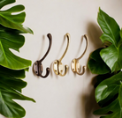 Brass Polished Classic Hook