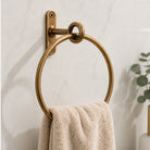 antique brass minimalist bathroom accessories