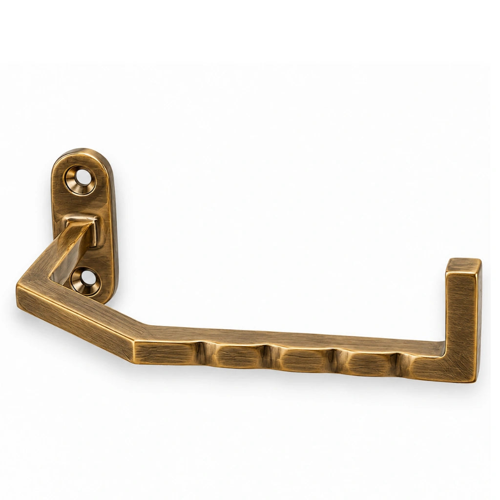 antique brass minimalist bathroom accessories