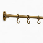 antique brass pot rail