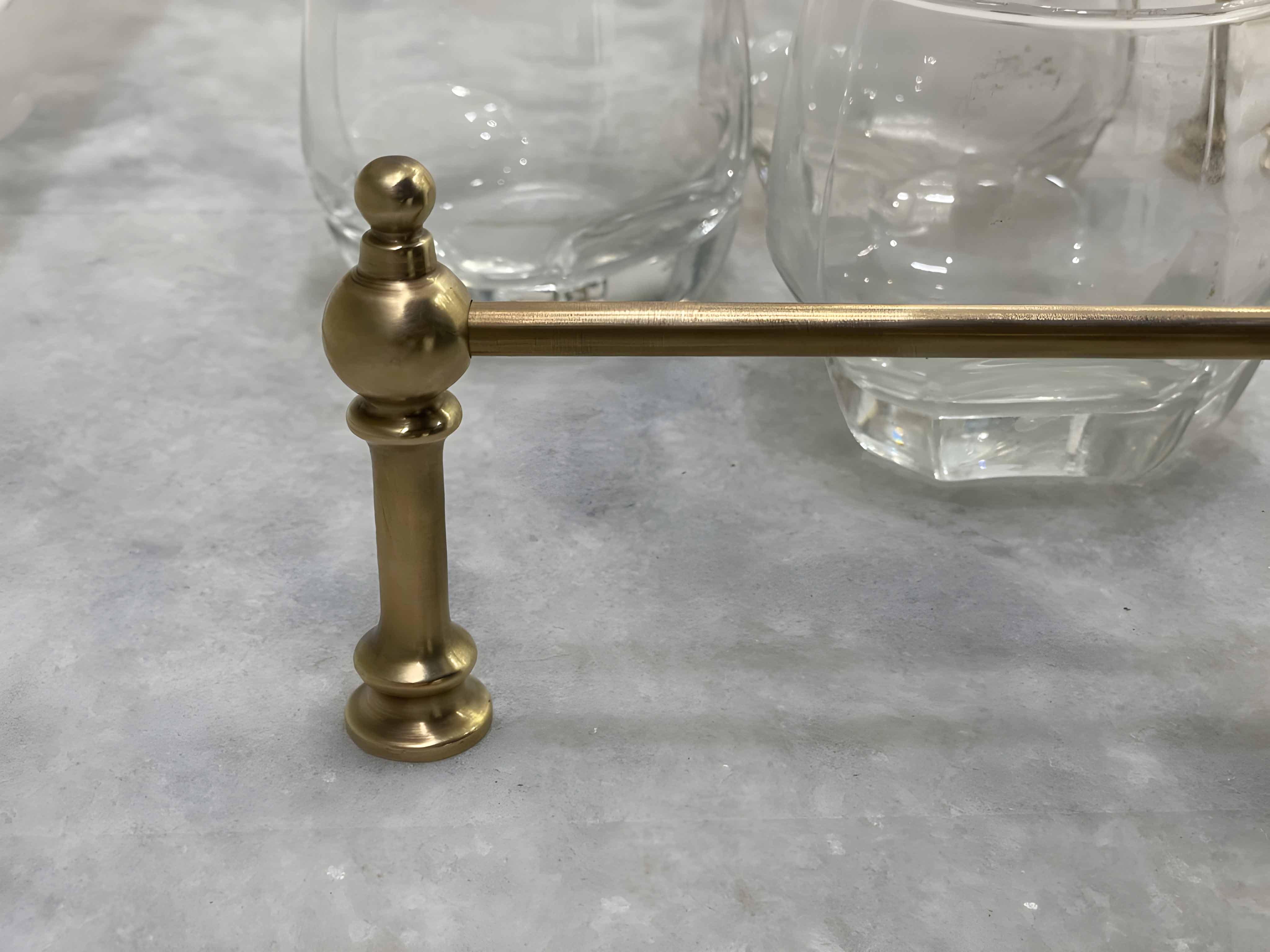 Victorian Brass Gallery Rail - Antique Brass By Hand - Stylentdecor