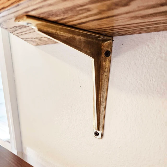 Brass Shelf Bracket