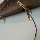 Arched Shelf Bracket - BRASS BRUSHED/SATIN