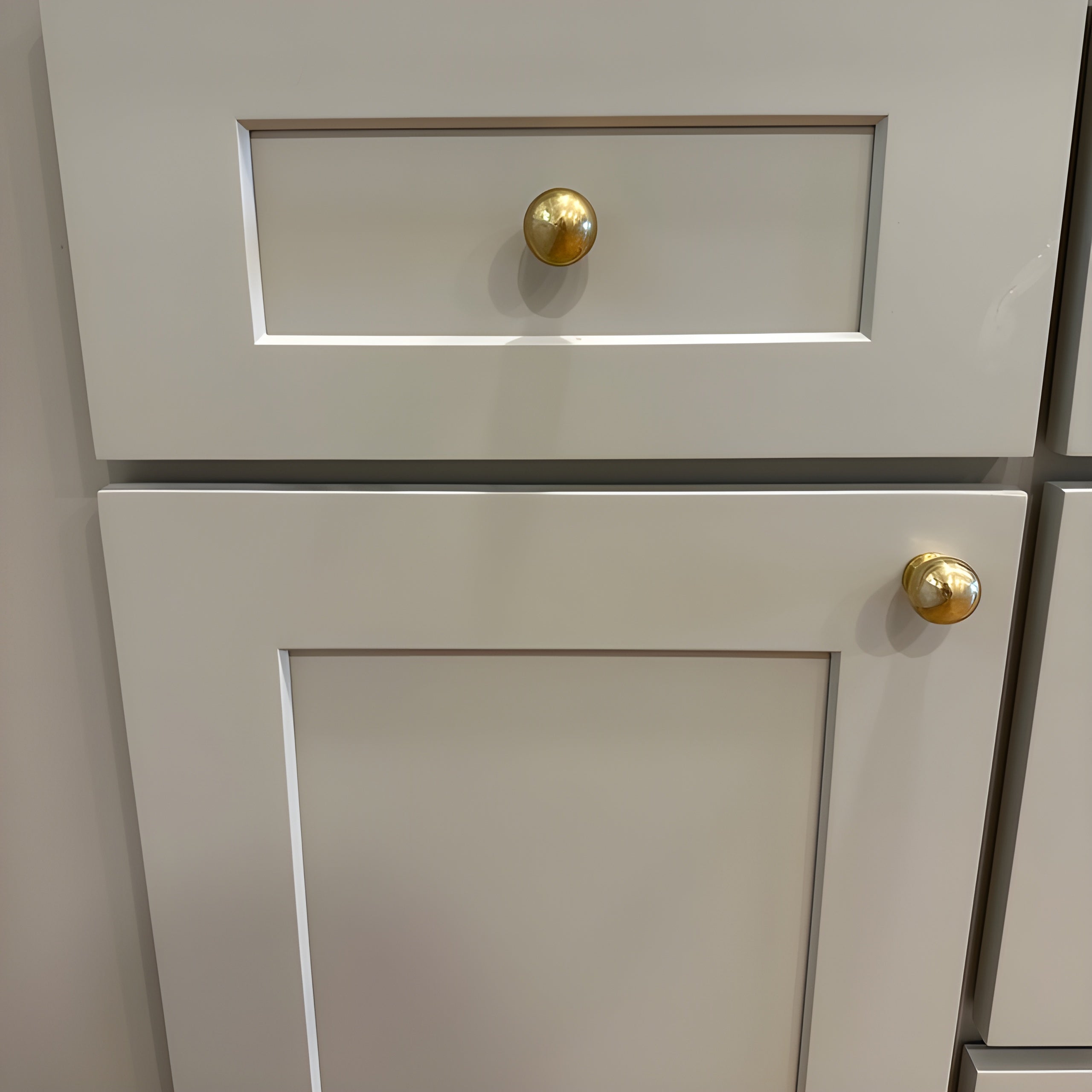 Brass Unlacquered Cabinet Knob