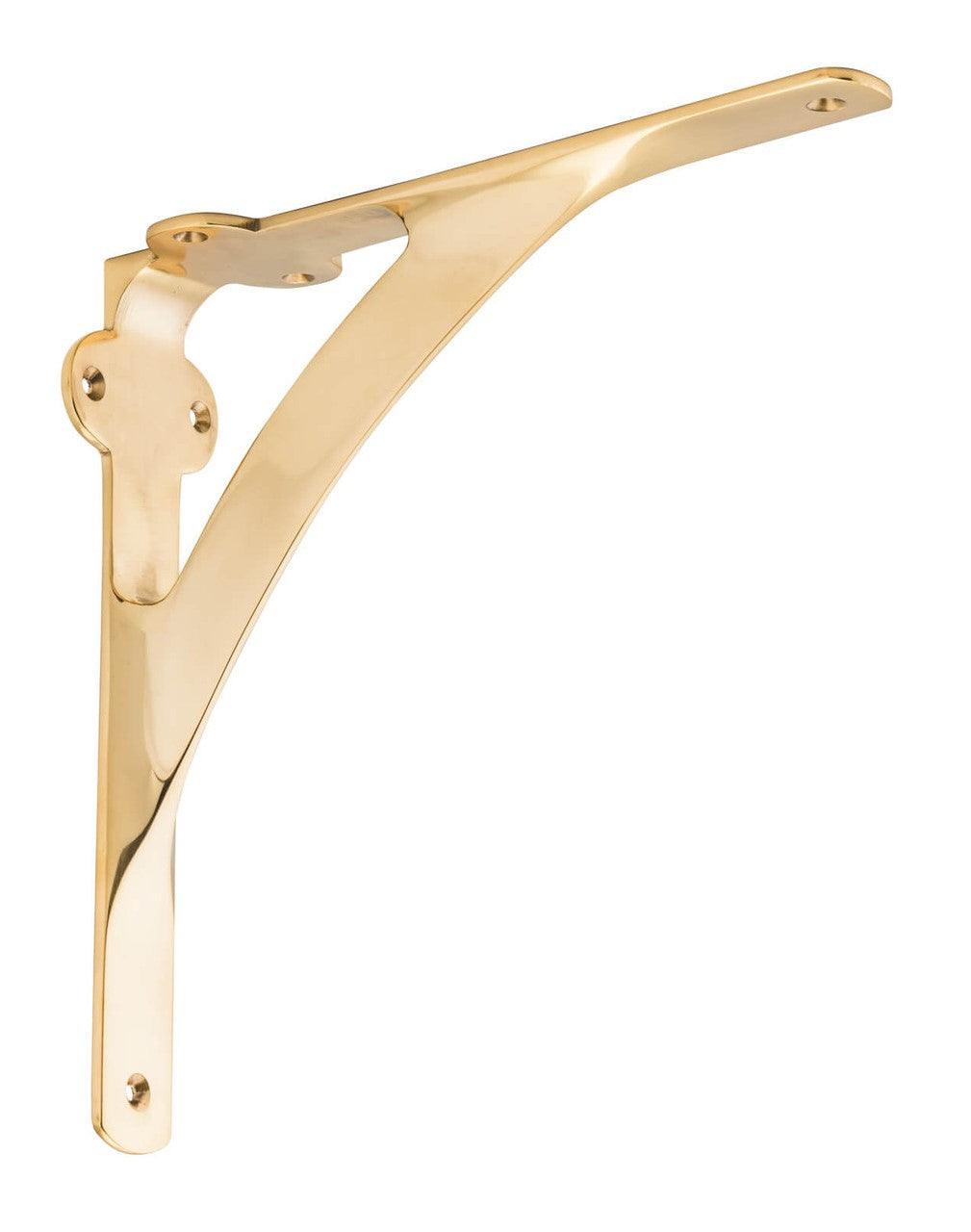 Classic Shelf Bracket - Unlacquered Brass Polished - Stylentdecor